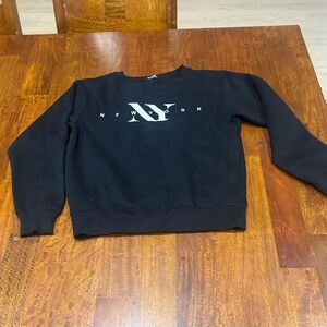 Torkia Lights New York Black Crewneck Sweater